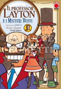 MANGA UNIVERSE #   108 - IL PROFESSOR LAYTON E I MISTERI BUFFI 3